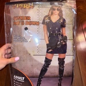 WOMENS OFFICER HALLOWEEN COSTUME